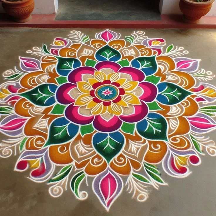 Traditional Rangoli