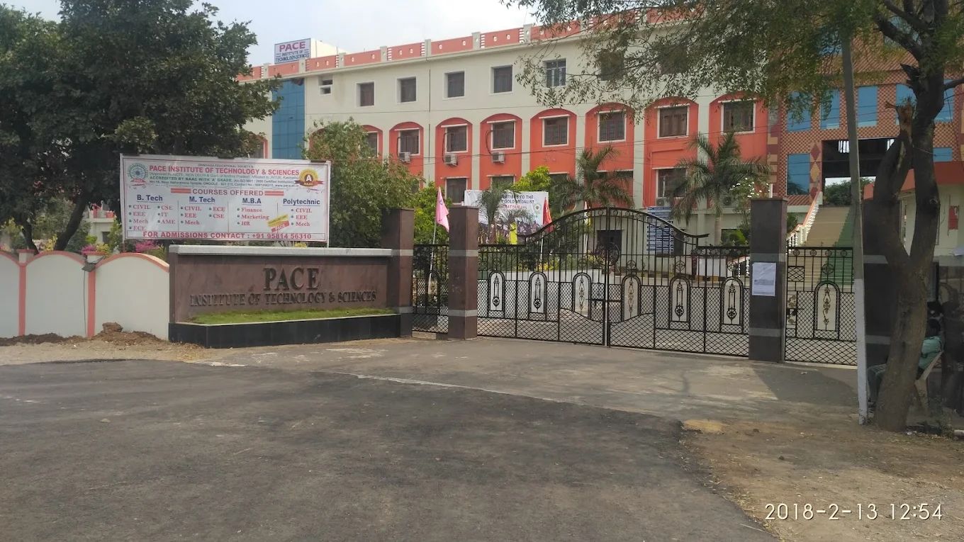 PACE Institute of Technology & Sciences (Autonomous)